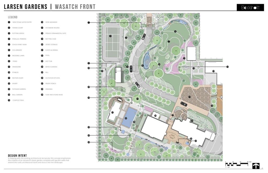 Larsen Gardens - design intent