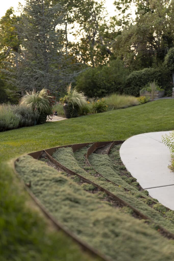 Gilmer Farms - steps in landscaping