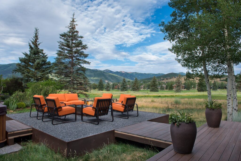 Sunny Slopes - patio and seating area