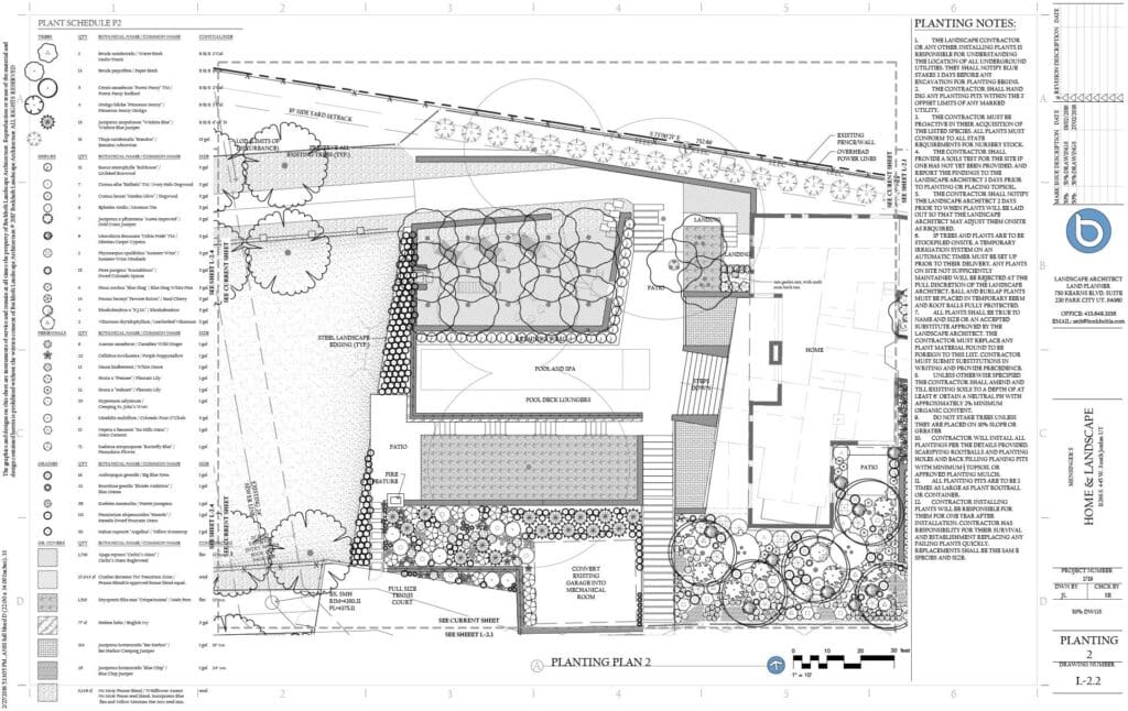 The Last Peace - planting design 2