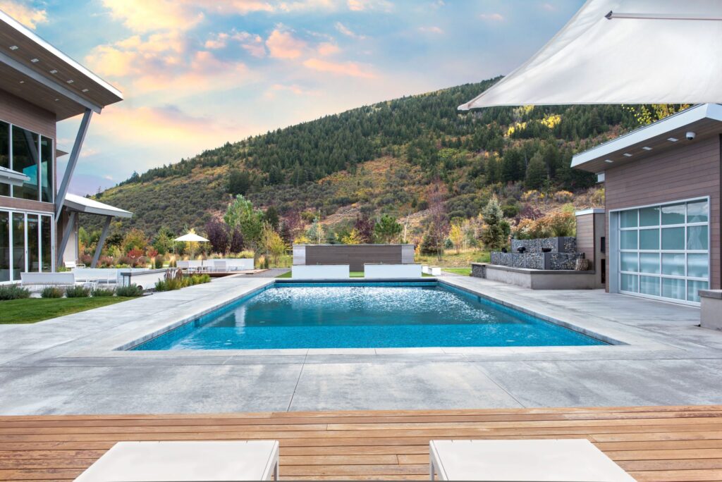 Zamboni Dreams - pool from lounge chairs