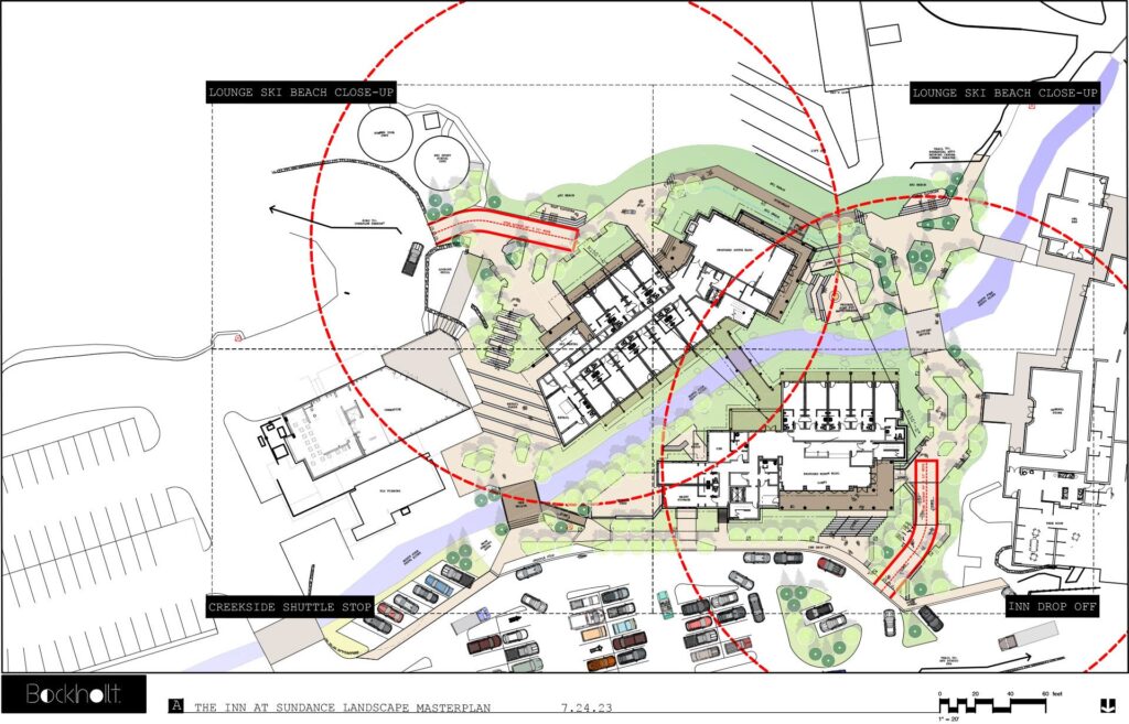 The Inn at Sundance Mountain Resort - masterplan