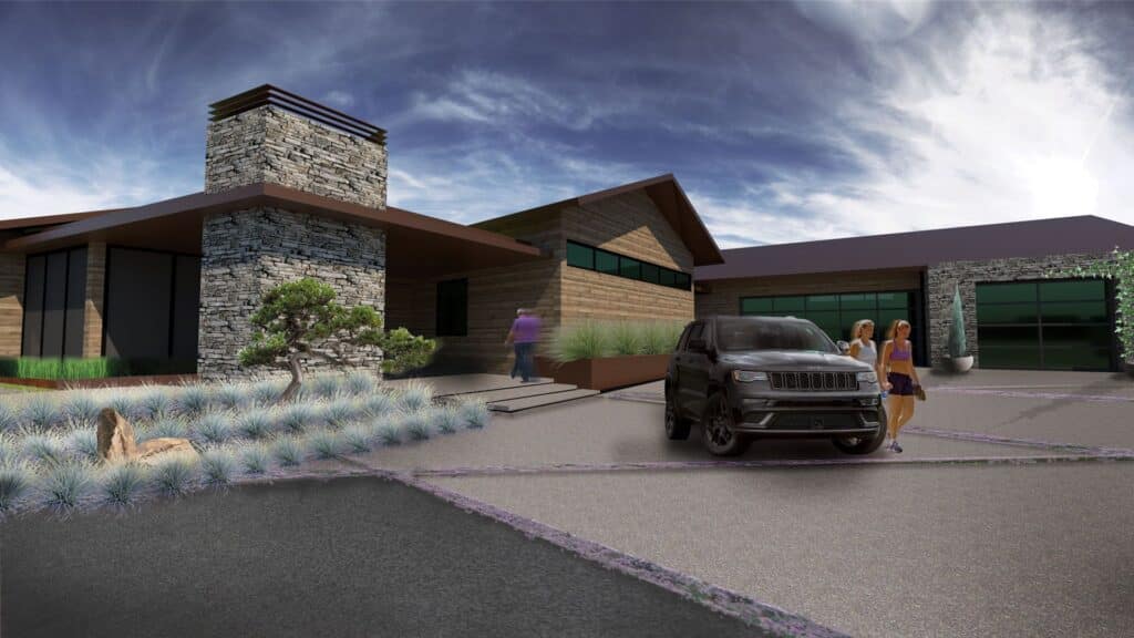 Promontory Summit - welcome area rendering